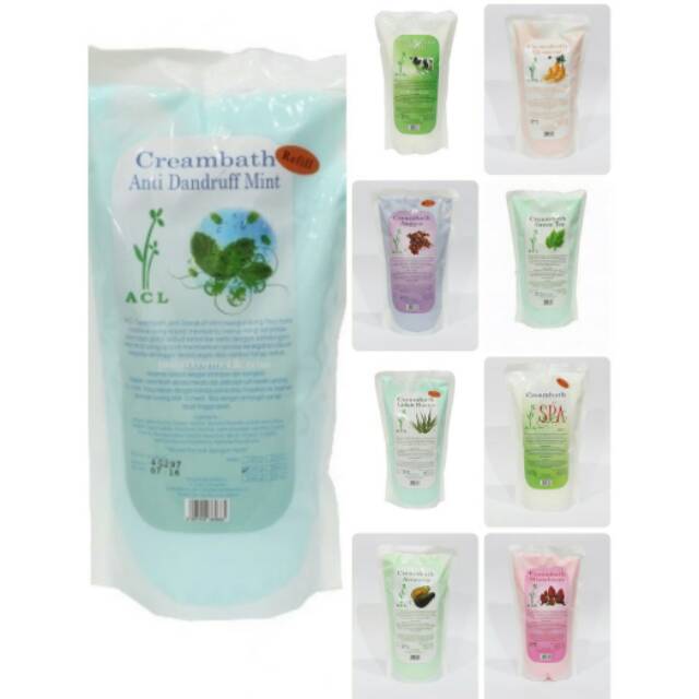 ACL creambath obat cream bath refill salon 1kg