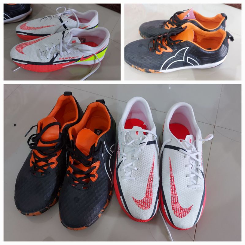 Sepatu Futsal Nike Phantom GT 2 Academy IC - White Crimson DC0765-167 Original, size 43
Sepatu futsa