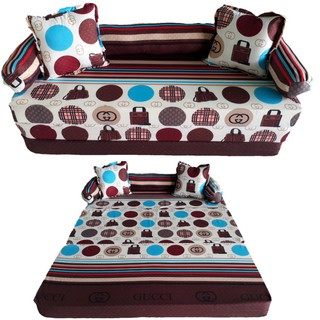Sofa Bed Kursi  tamu Karakter Kasur Lipat Minimalis Untuk  