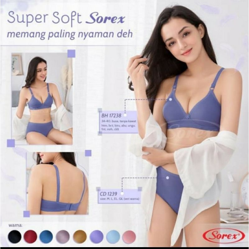 Bh bra Sorex 17238 super soft murah Cup A