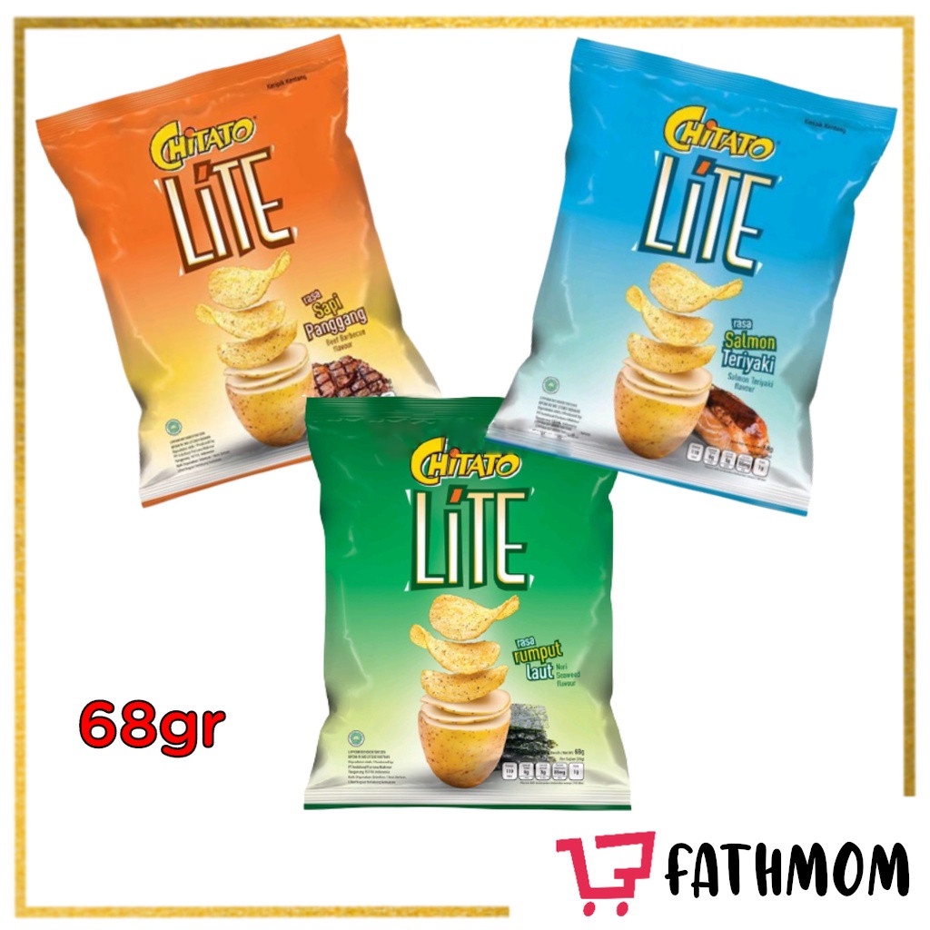 

CHITATO Lite Snack Potato Chips Pack 68gr (Semua Rasa)