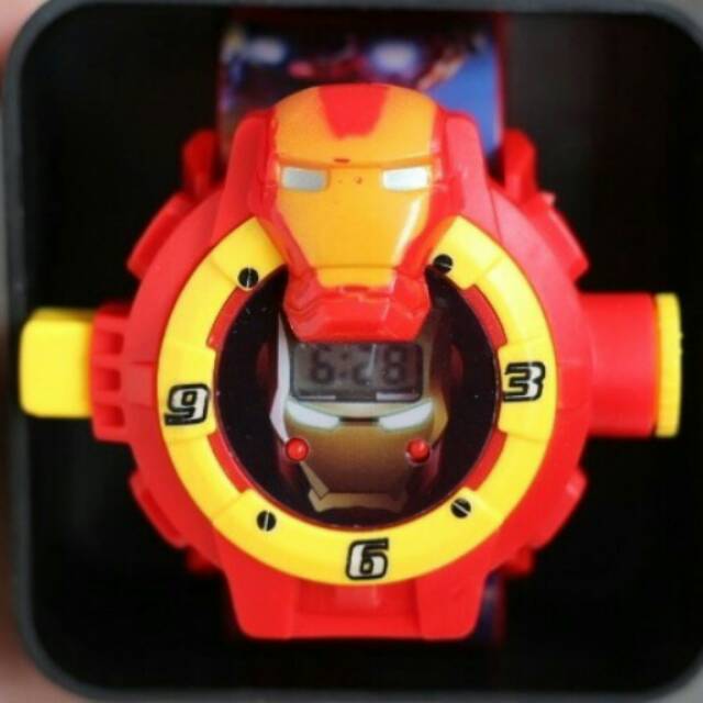 Jam Tangan Anak Pria Character Iron Man