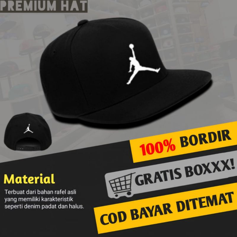 TOPI PRIA WANITA DISTRO ORIGINAL SNAPBACK NBA KOREA HIP HOP TERBARU JRDN