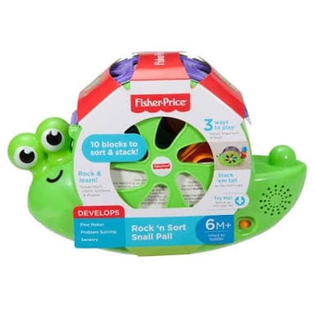 fisher price snail shape sorter