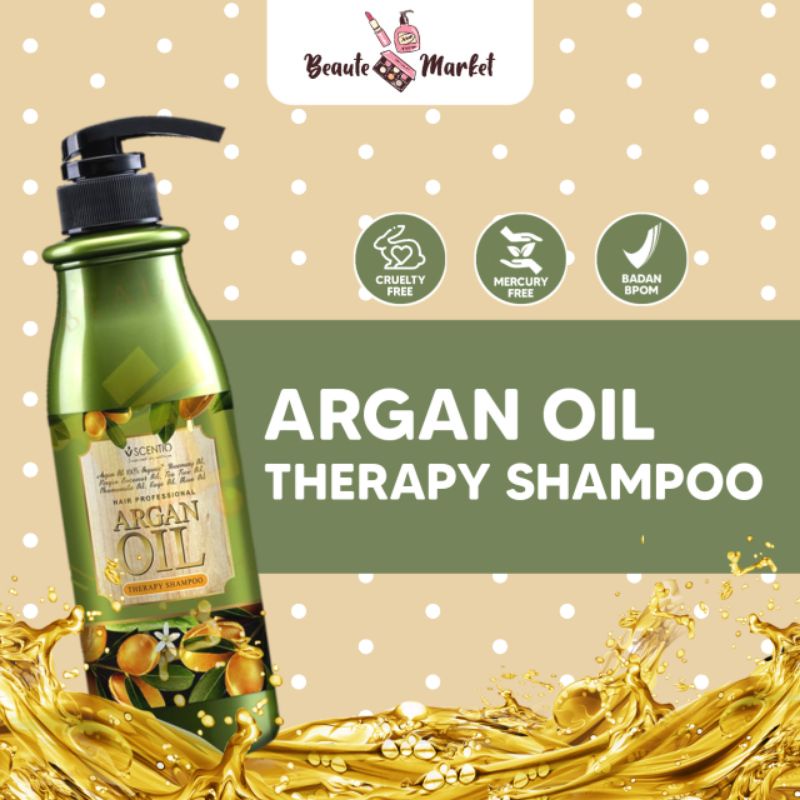 SCENTIO ARGAN OIL THERAPY SHAMPOO