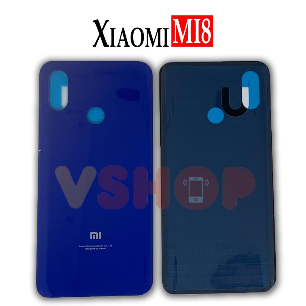 BACKDOOR - BACK CASING XIAOMI MI8 TUTUPAN BATERAI