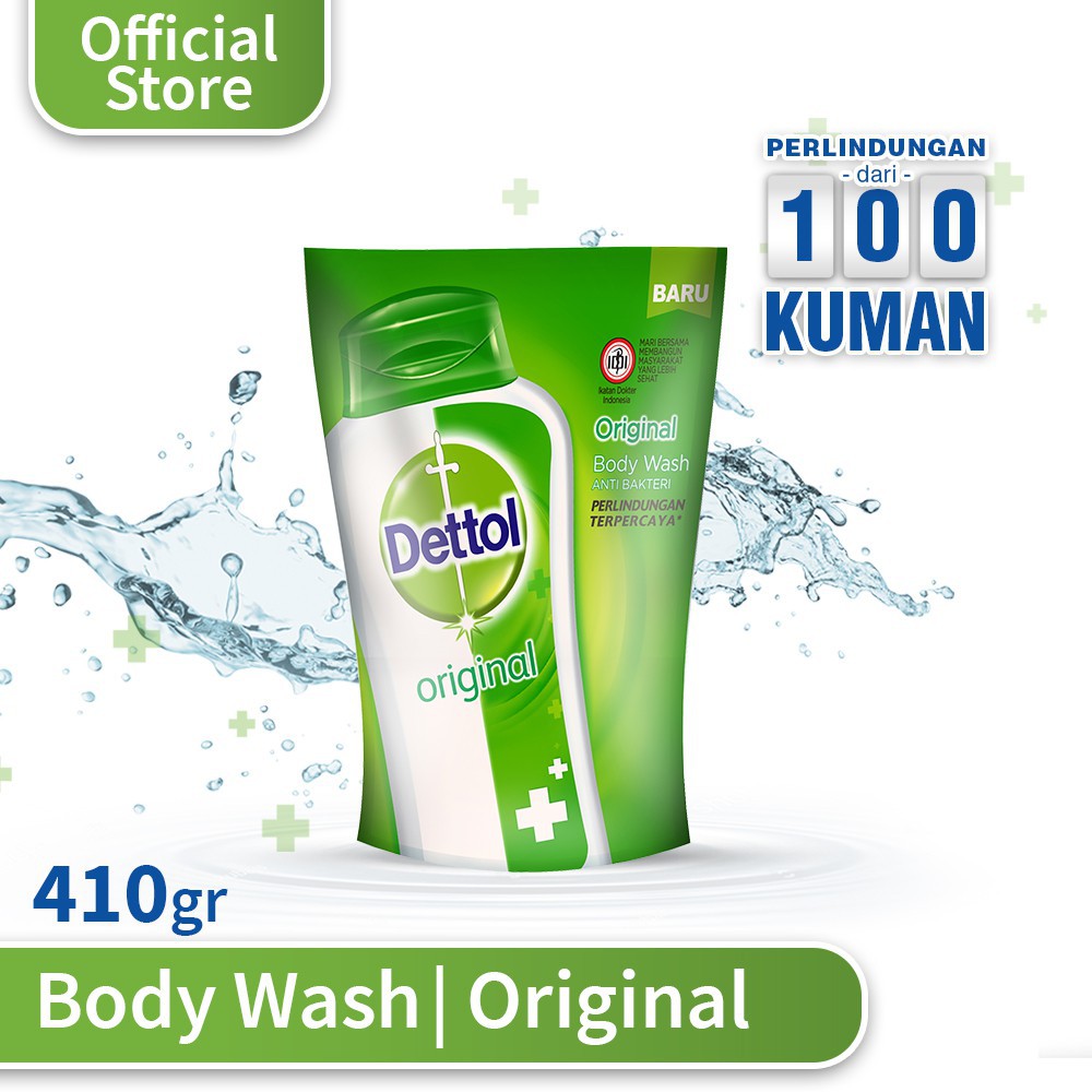 Dettol Body Wash Refill Original [410 mL]