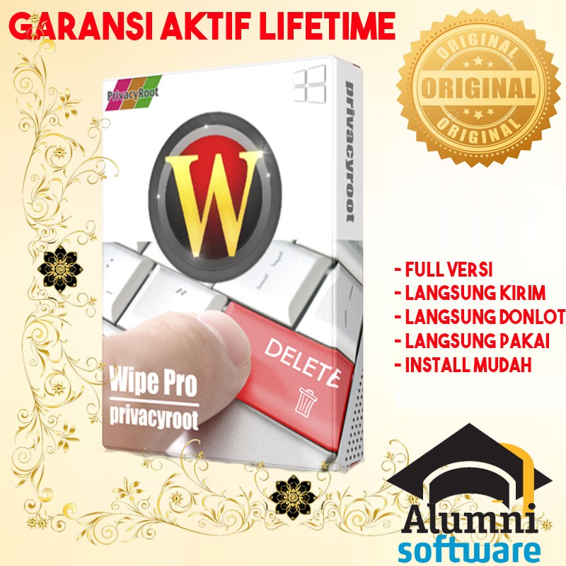 [FULL VERSION] Wipe Professional 2020 PC Cleaner - GARANSI AKTIVASI