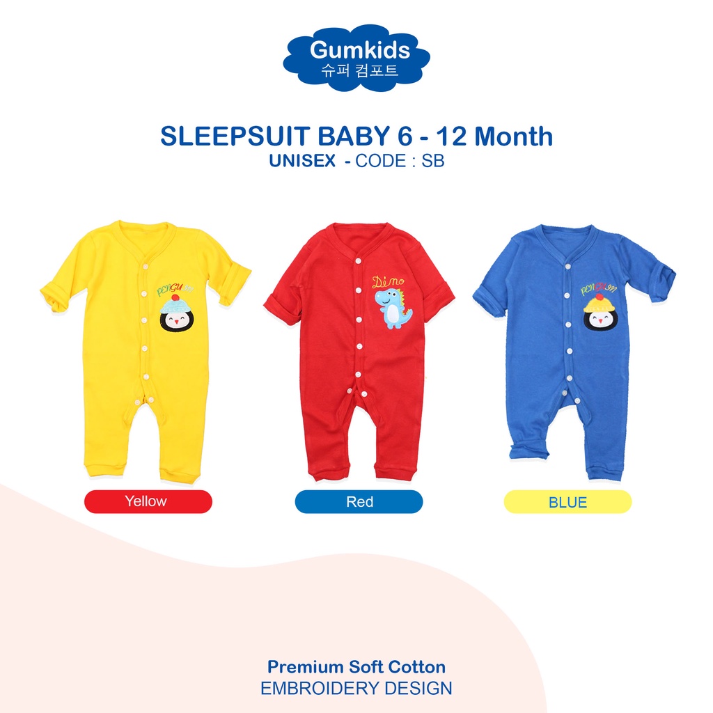 SLEEPSUIT BAYI JUMPER BABY BAJU TIDUR BABY ROMPER JUMPSUIT BAJU ANAK BAYI