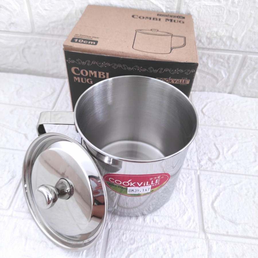 Mug Cookville Korea 10cm stainless steel