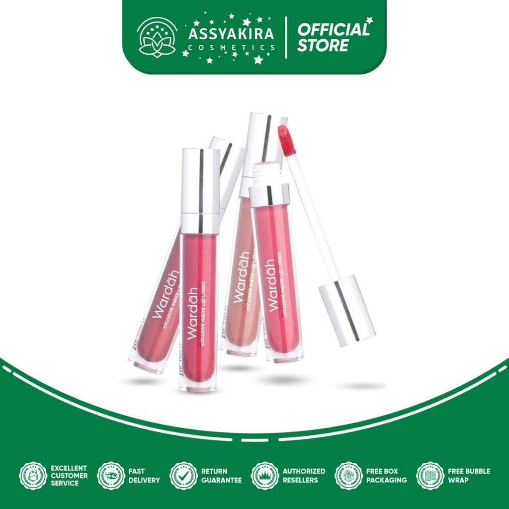 Wardah Exclusive Matte Lip Cream NEW Tasya Farasya Approved