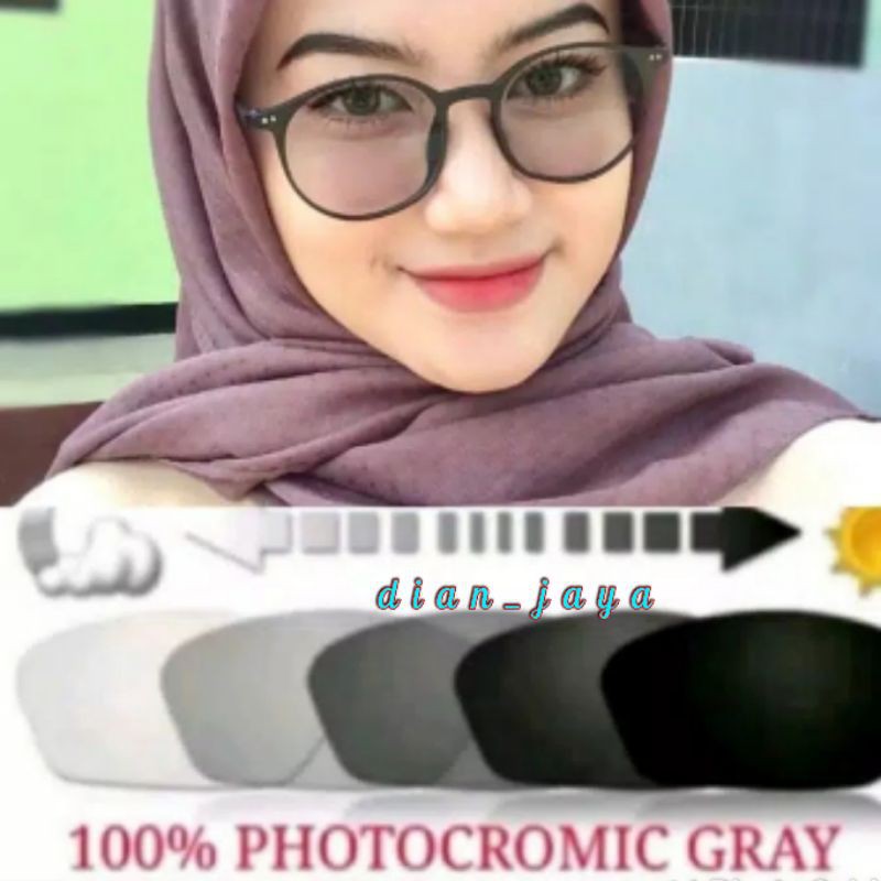 kacamata minus pria /wanita 2126/ kacamata anti radiasi / kacamata photocromic