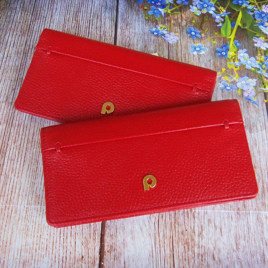 Dompet Kulit Papillon Original D948 Merah