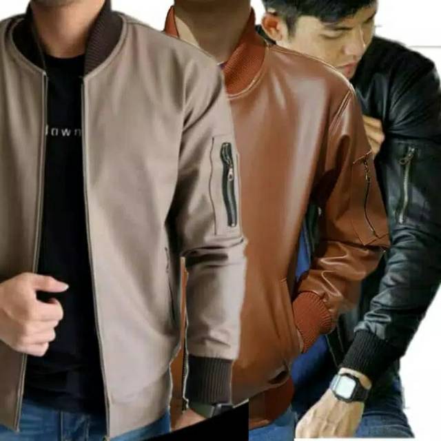 JAKET BOMBER WANITA/JAKET CEWEK MOTOR/JAKET BOMBER KULIT/JAKET KULIT MOTOR/JAKET WANITA BOMBER MURAH