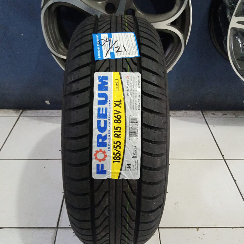 Ban Mobil Tubles Standar Bawaan Ori Brio RS Ring 15 185/55 Merek FORCEUM D800 185 55 R15
