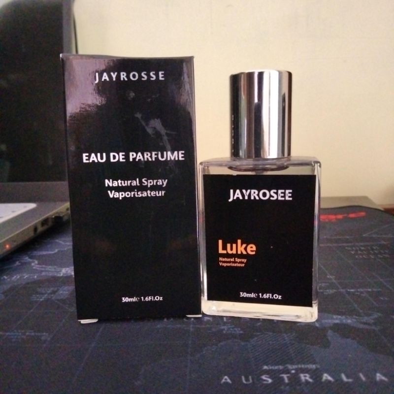 Parfum Jayrosse Grey Parfum Pria Tahan Lama | Parfum Pemikat pasangan | parfum Viral | parfum Jayrosse murah Terlaris-Jayrosse Luke
