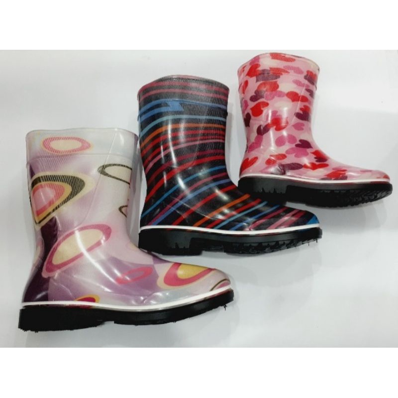 AP Boots Hujan Girly Series/Bot Hujan Anak Perempuan Cewek