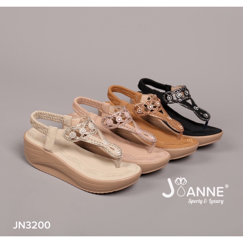 JOANNE Wedges Sandal Shoes #JN3200*
