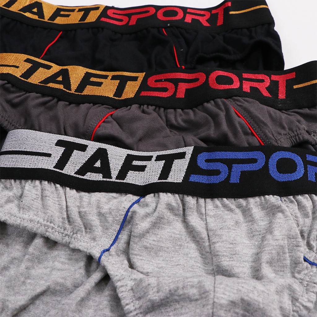 Taft - 6pcs Celana Dalam Pria Segitiga Cd Cowok Karet Boxer Besar TM 1113 2BOX thumbnail 3