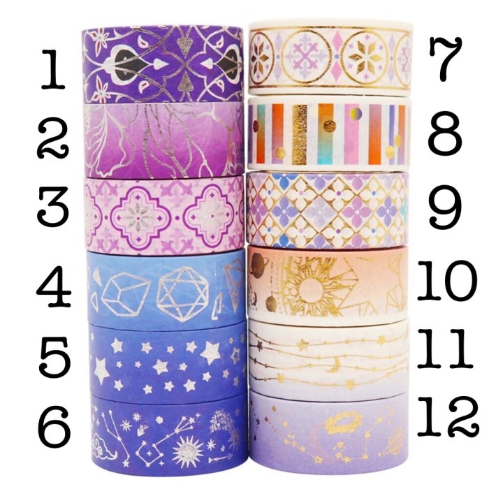 

Mantap Selotip Washi Tape Motif Antariksa Promo