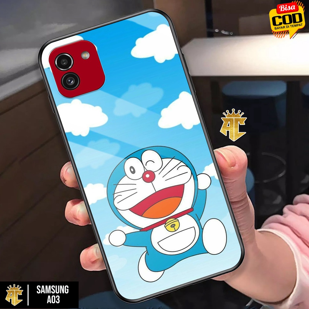 Case SAMSUNG A03 - Casing SAMSUNG A03 Terbaru 2021 AERO CASE [ MOTIF DRMN ] Silikon SAMSUNG A03  -  