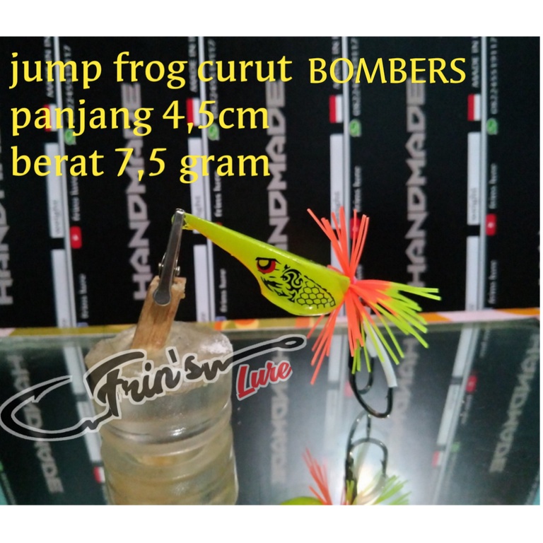 umpan jump frog curut  untuk gabus killer