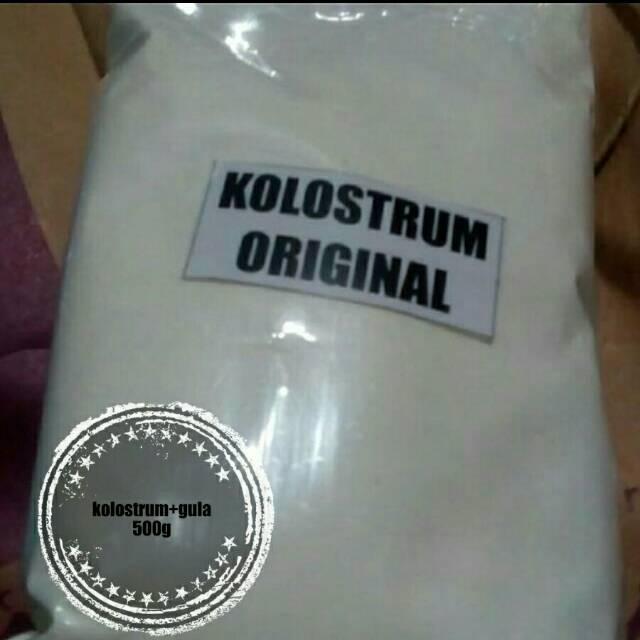 

Susu kambing colostrum + gula GRADE 1 500g