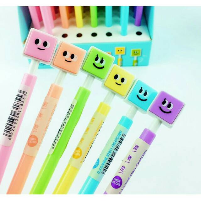 

Pensil Mekanik Hello Hi Candy Colors 0.5mm