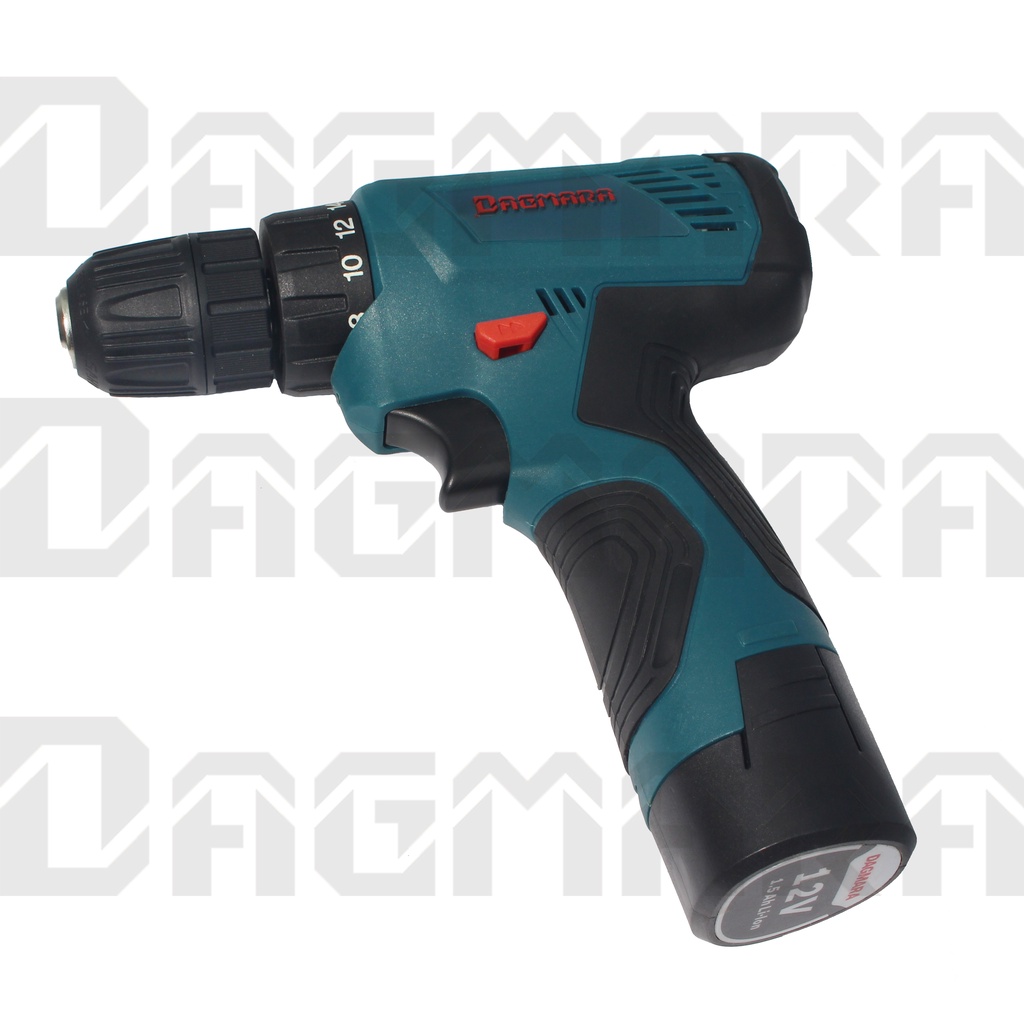 DAGMARA 12V Cordless Drill Set Mesin Bor Tangan Tanpa Kabel