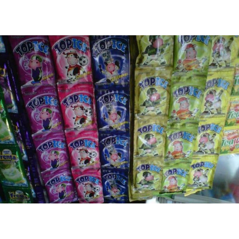

TOPICE minuman serbuk es dengan berbagai varian rasa