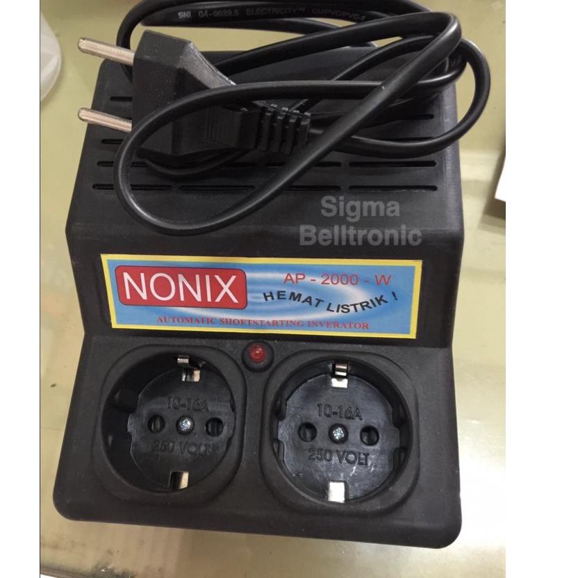 Big Sale.. Inverator penghemat listrik NONIX 2000 watt. Bisa utk kulkas, tv,dll