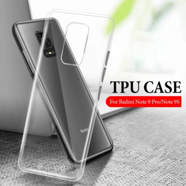 Case Xiaomi Redmi Note 9s / 9 pro / 9 Pro Max Softcase Bening Tpu Clear HD Casing Transparan Premium