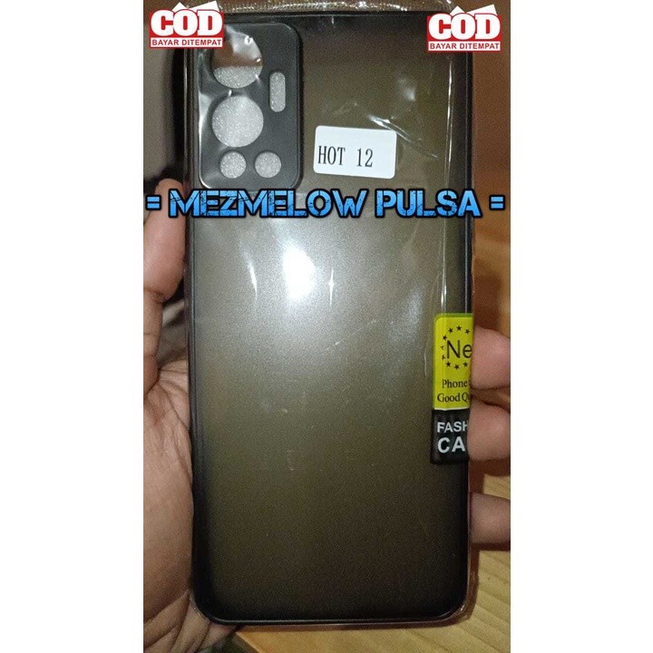Pelindung Kamera Hardcase Transparant Case Casing INFINIX HOT 12 BIASA