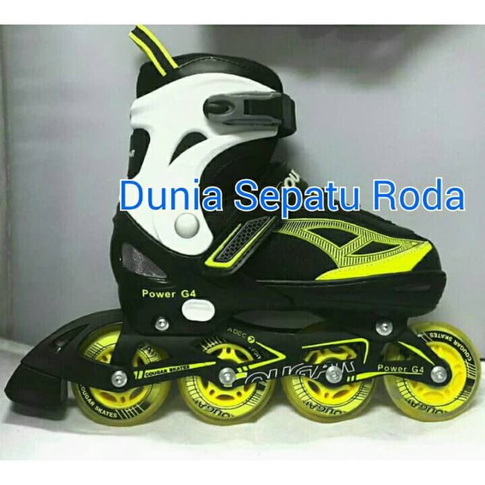 {BEST SALE}  Sepatu Roda COUGAR G4 ( Yellow/Black )
