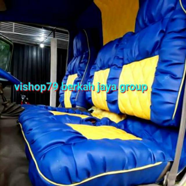 Sarung jok mobil atap plafon kabin dan pilar truk canter Dutro elf Dyna dll