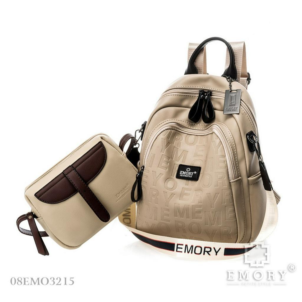 Tas Ransel Wanita EMORYSTYLE   Moricca 08EMO 3215   2in1  MB