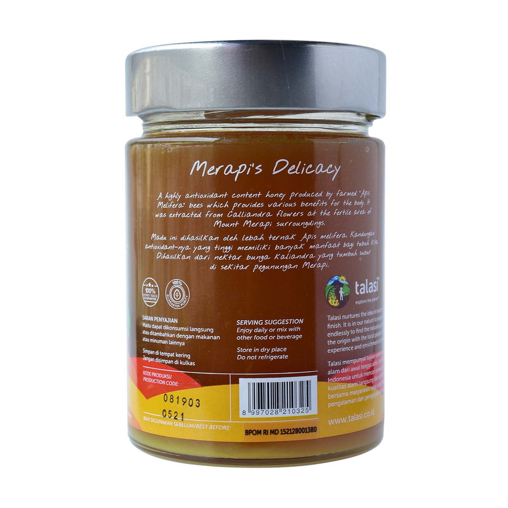 Watu Multifloral Honey Merapi 400 Gr
