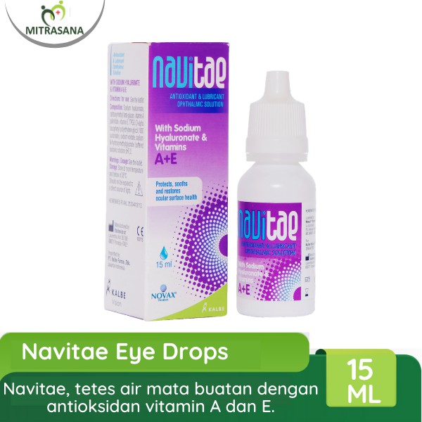 Navitae Eye Drops 15ml Tetes Mata Bervitamin A E