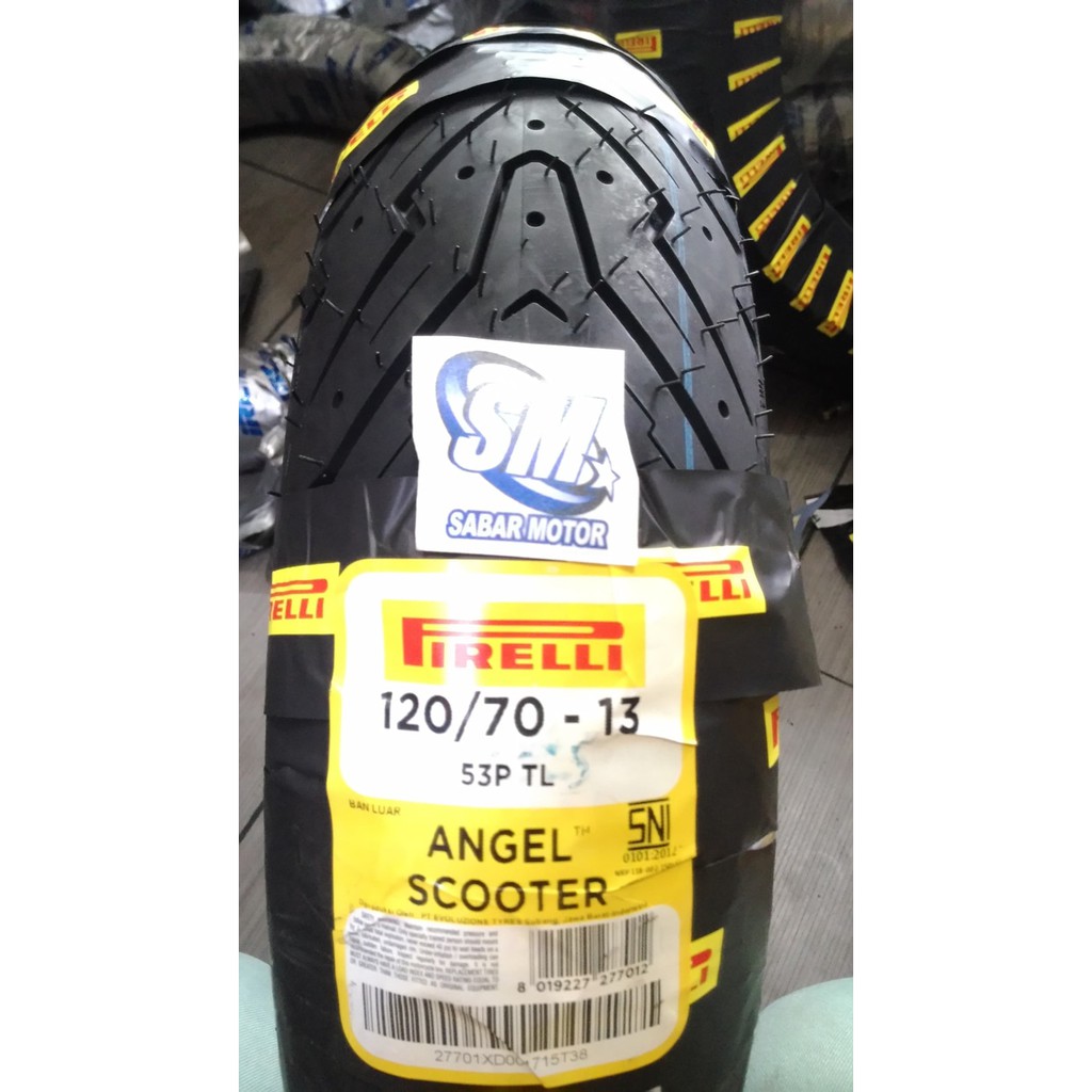 Ban Pirelli Angel Scooter 120/70-13 Ban Tubeless Depan Yamaha NMAX