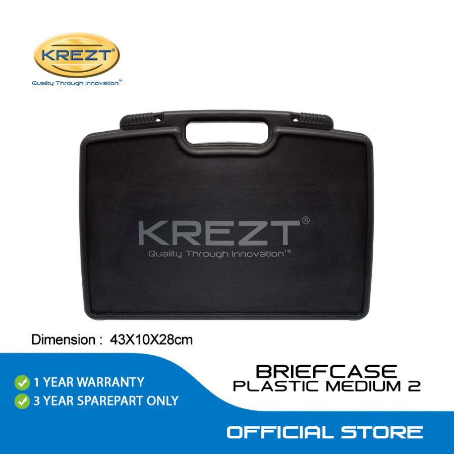 BRIEFCASE PLASTIC MEDIUM 2 | BOX MICROPHONE | BOX MICROPHONE