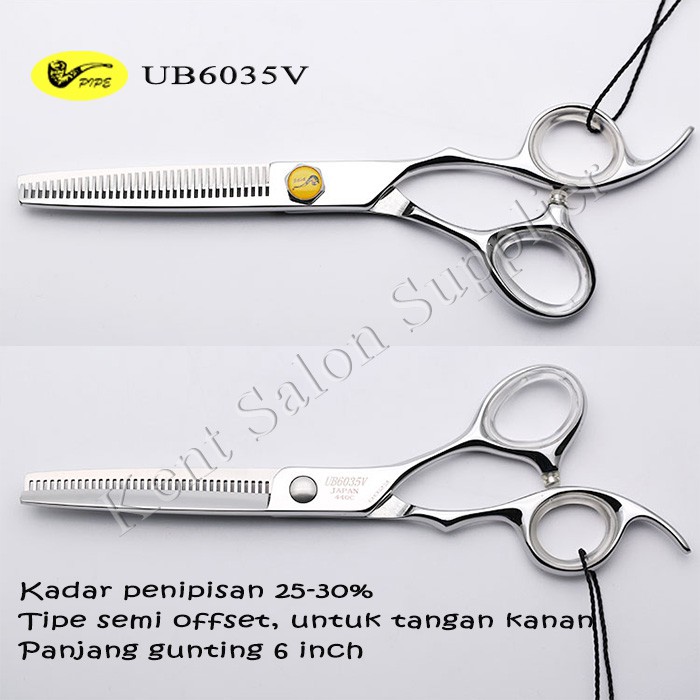 

Gunting Penipis 25-30% PIPE UB6035V