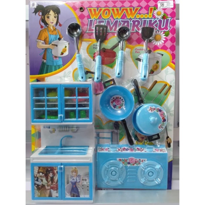 Jual Mainan Kitchen Set Wow Lemariku GBX2006LK/NE / Mainan Masak