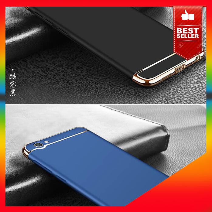 PROMO ACC CASE Oppo F7 youth  Realme 1 3 in 1 chrome case  case oppo F7 youth