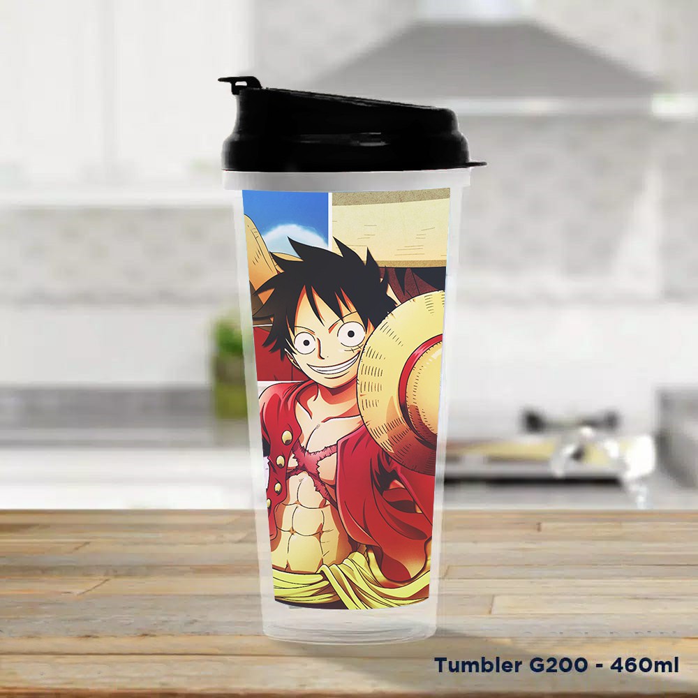 Pusat Mode Tumbler/Tempat Minum Design Onepiece Luffy V1