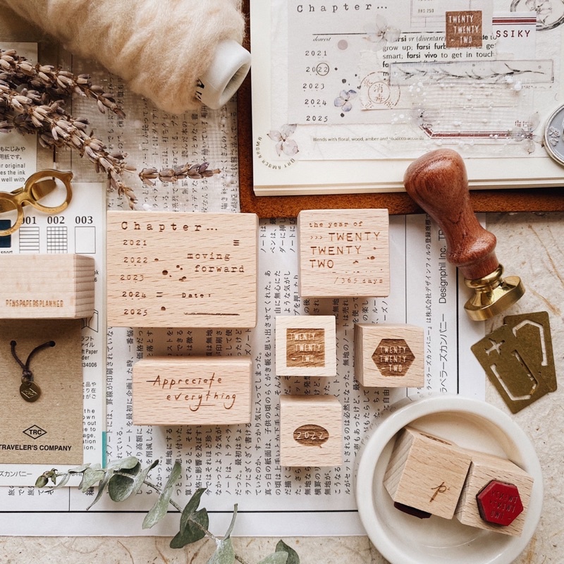 

Penspapersplanner Series II Rubber Stamps