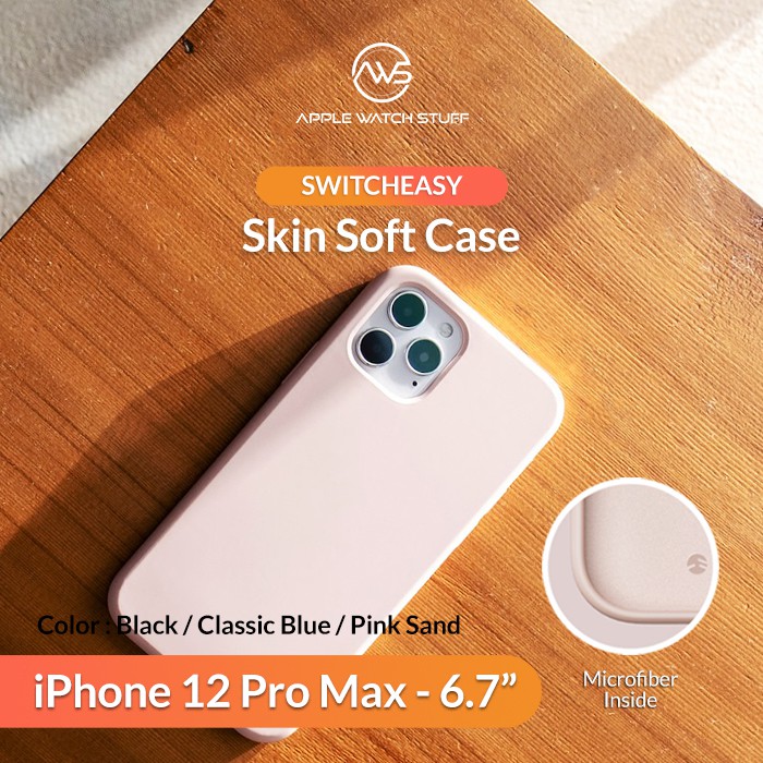 SwitchEasy Skin Soft Case for iPhone 12 Pro Max 6.7 inch