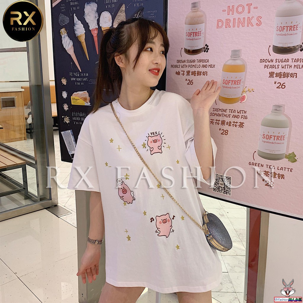 RX FASHION KAOS  TSHIRT YES PIG UKURAN  FIT TO XL  1R 