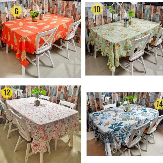 Shafiyyah.sarban Taplak Meja Makan Rempel/Rumbai