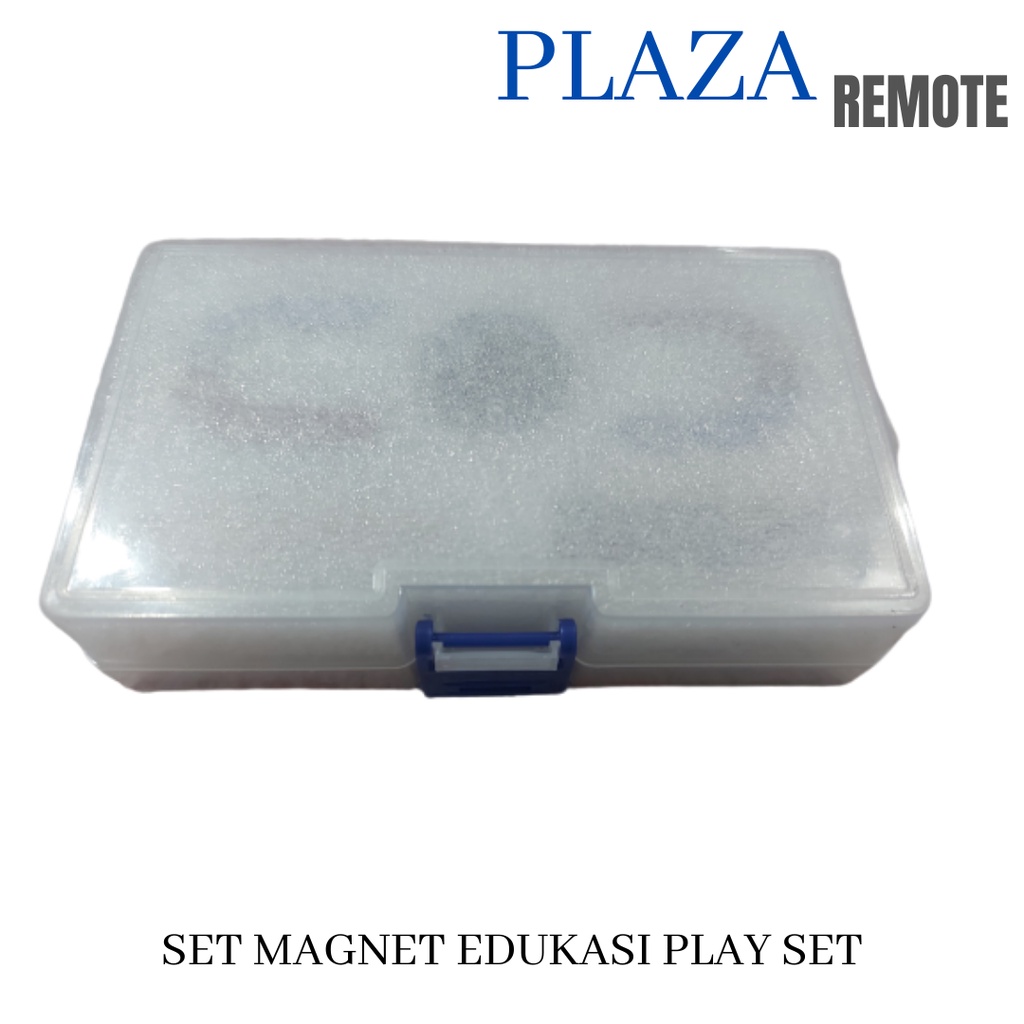 MAGNET PLAY SET MAINAN EDUKASI I U O DENGAN BOX