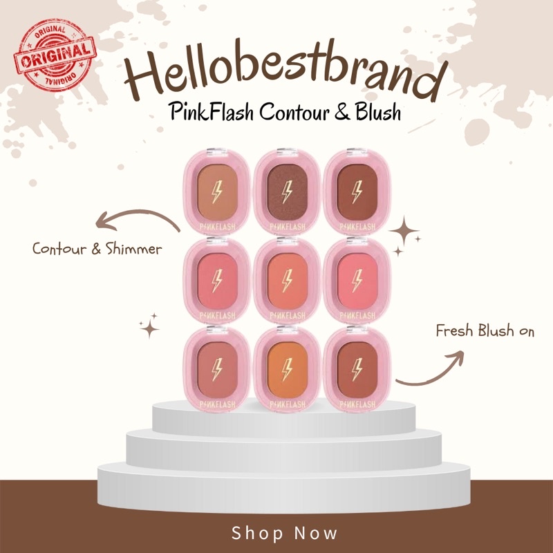 PinkFlash Contour Blush on
